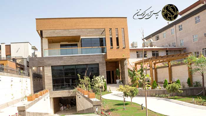 پروژه ساختمان 103 با چوب ترمو در مهر شهر کر ج