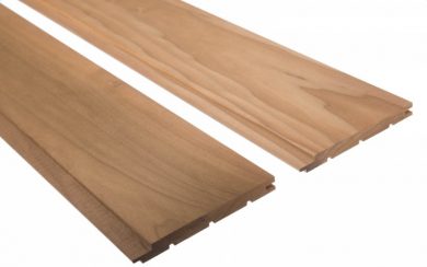 چوب ترموود Thermo Magnolia 15 × 145 mm - STS Sauna محصول کمپانی Thermory