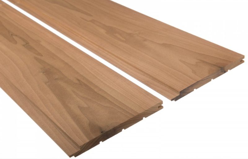 چوب ترموود Thermo Magnolia 15 × 170 mm - STS Sauna محصول کمپانی Thermory