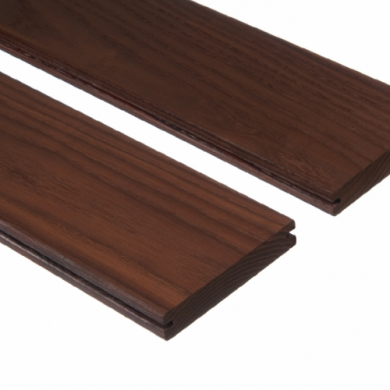 چوب ترموود Thermo Ash 20 × 112 mm - D4sg Decking محصول کمپانی Thermory