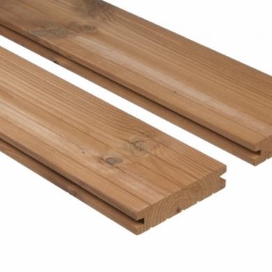 چوب ترموود Thermo Pine 26 × 115 mm - D30sg Decking محصول کمپانی Thermory