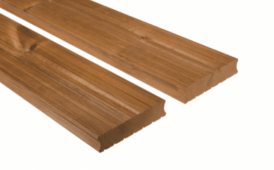 چوب ترموود Thermo Pine 26 × 115 mm - D33 Decking محصول کمپانی Thermory