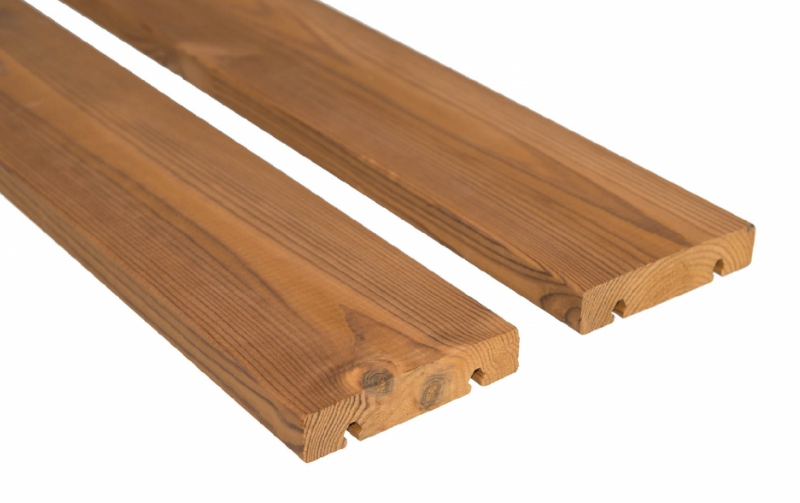 چوب ترموود Thermo Pine 26 × 118 mm - D45J Decking محصول کمپانی Thermory