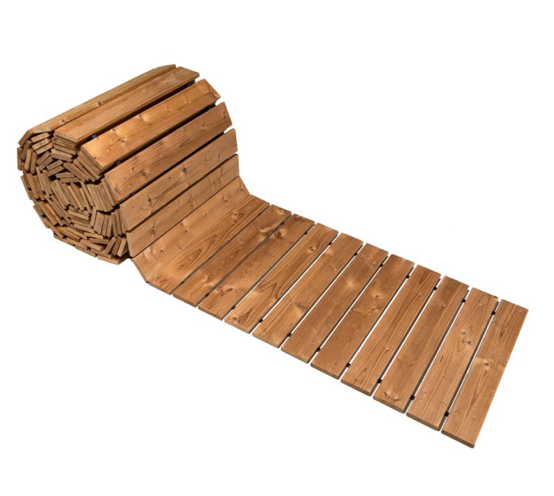 چوب ترموود سکوی سونا