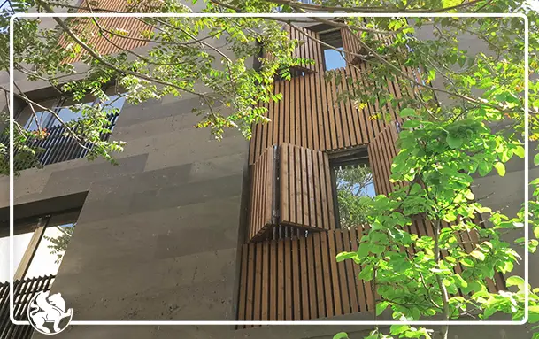 نمونه نماهای ترموود | نماهایی سازگار با شرایط آب و هوایی مختلف