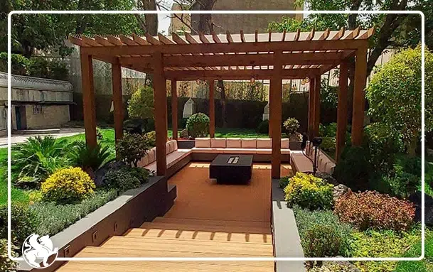 آلاچیق های باغی ترموودی | کاربری و نکات ساخت این سازه‌های زیبای چوبی