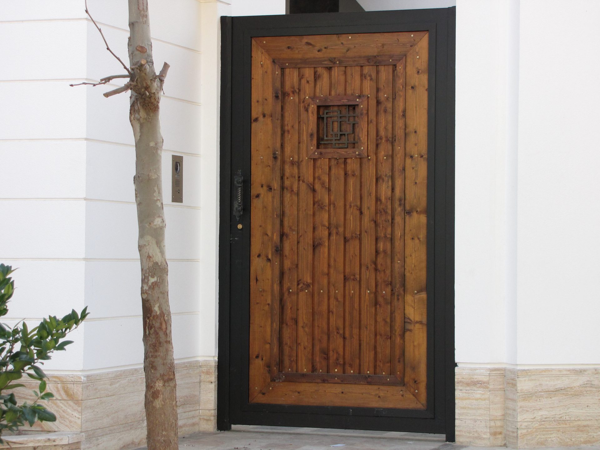 زیبایی هرچه تمام تر دیوار سفید با ترموود