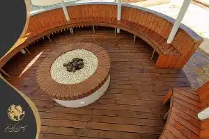 ساخت آلاچیق های چوبی مدرن