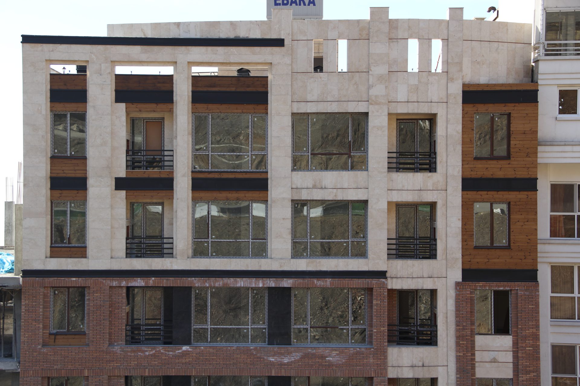 نمای چوبی دیدنی