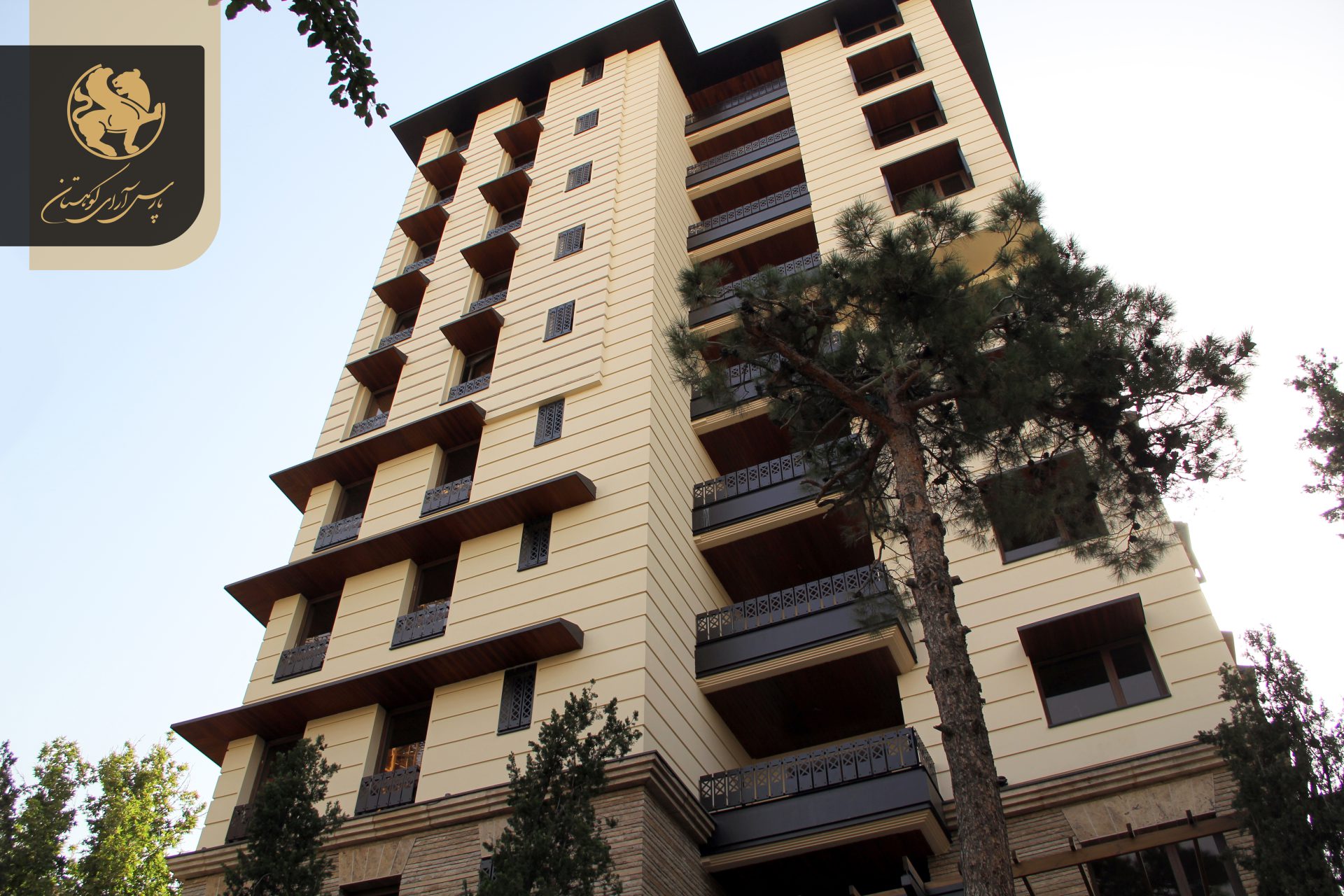 پروژه مهندس مرادی - اقدسیه | نما