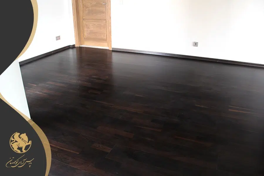 رنگ پارکت چوبی مشکی