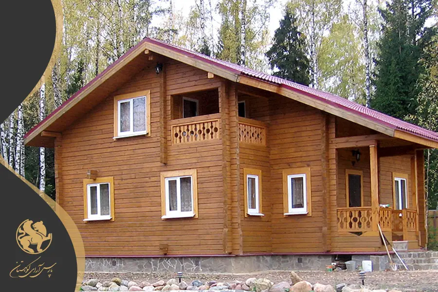 ساخت خانه چوبی