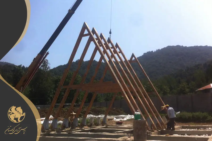 ساخت خانه چوبی ترموود