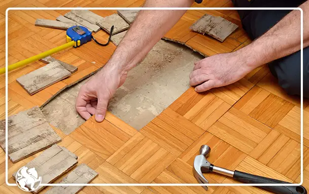 چطور پارکت چوبی آسیب دیده را به حالت اول برگردانیم؟