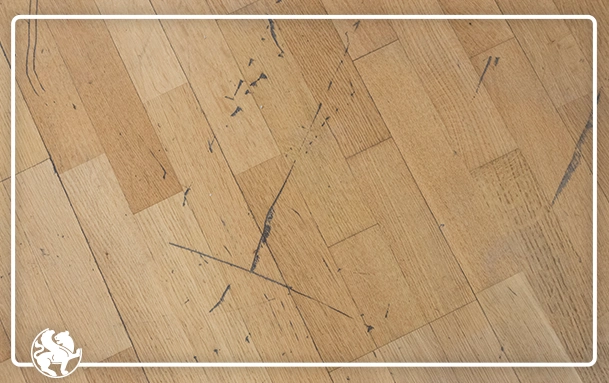 تعمیر پارکت چوبی خراشیده | تعمیر سریع و کمهزینه پارکت چوبی آسیبدیده